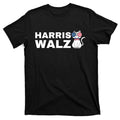 Kamala Harris Walz American Flag Cat T-Shirt product image 1