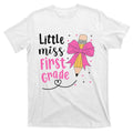 Little Miss First Grade Back To School Rainbow T-Shirt product image 1