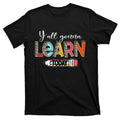 Leopard Yall Gonna Learn Today Teacher Back To School product image 1
