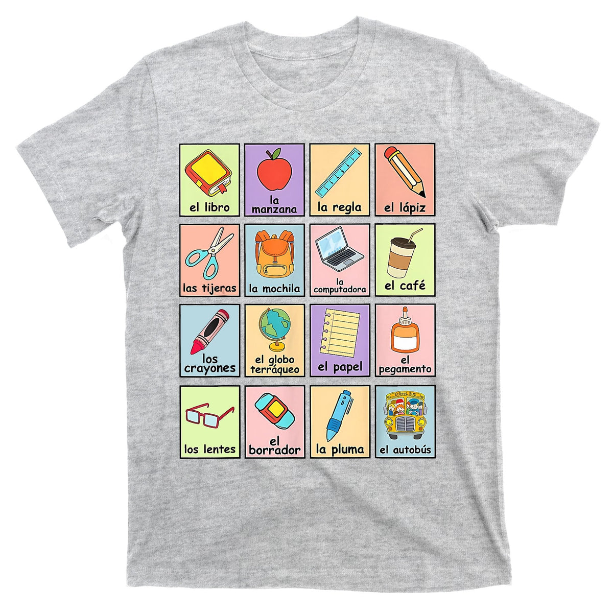 Maestra Bilingue Spanish Teacher Back To School T-Shirt product image 1