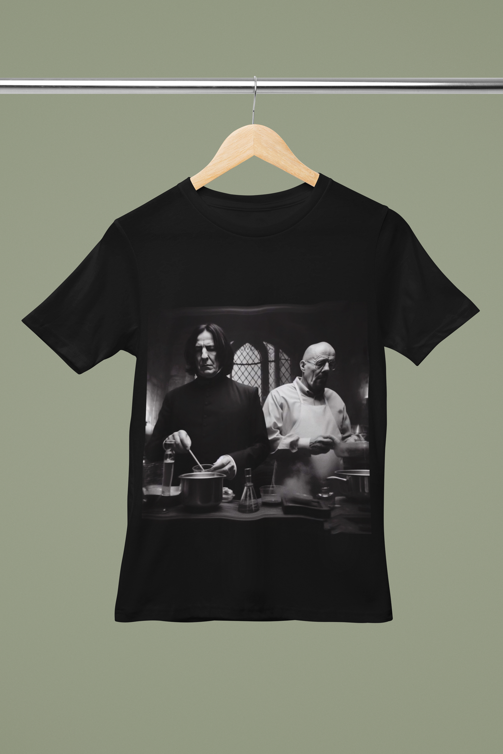 Severus Snape and Walter White in Lab Shirt Wizard House product image 2