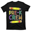 PreK Crew Funny Teachers Back To School T-Shirt product image 1