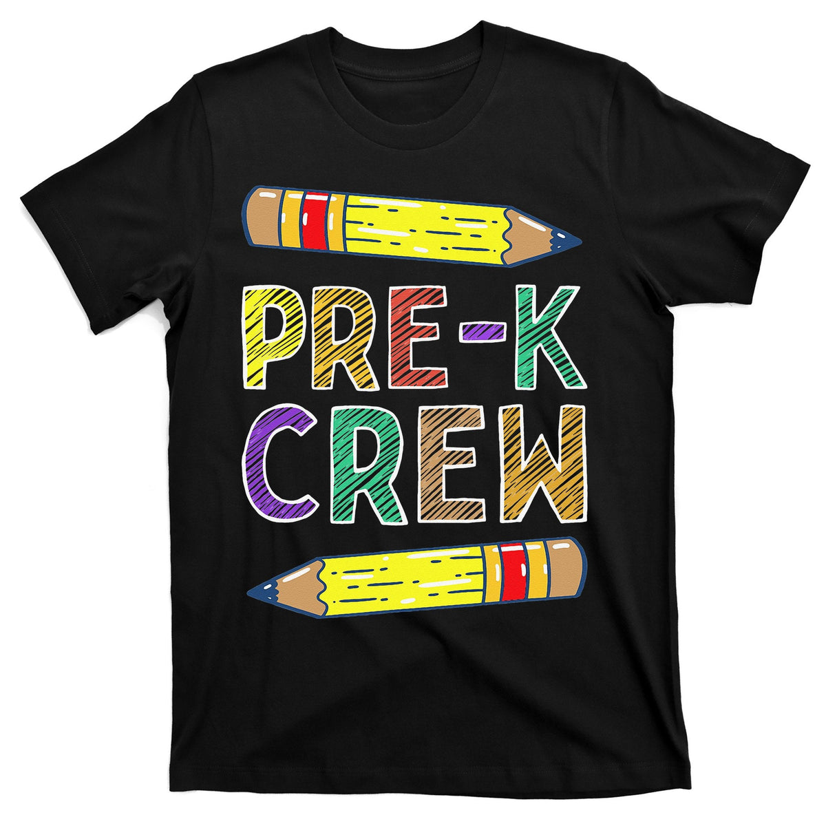 PreK Crew Funny Teachers Back To School T-Shirt product image 1