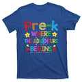 PreK First Day Of School Teacher Student Back To T-Shirt product image 1