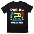 Preschool Level Unlocked Gaming Back To School T-Shirt product image 1
