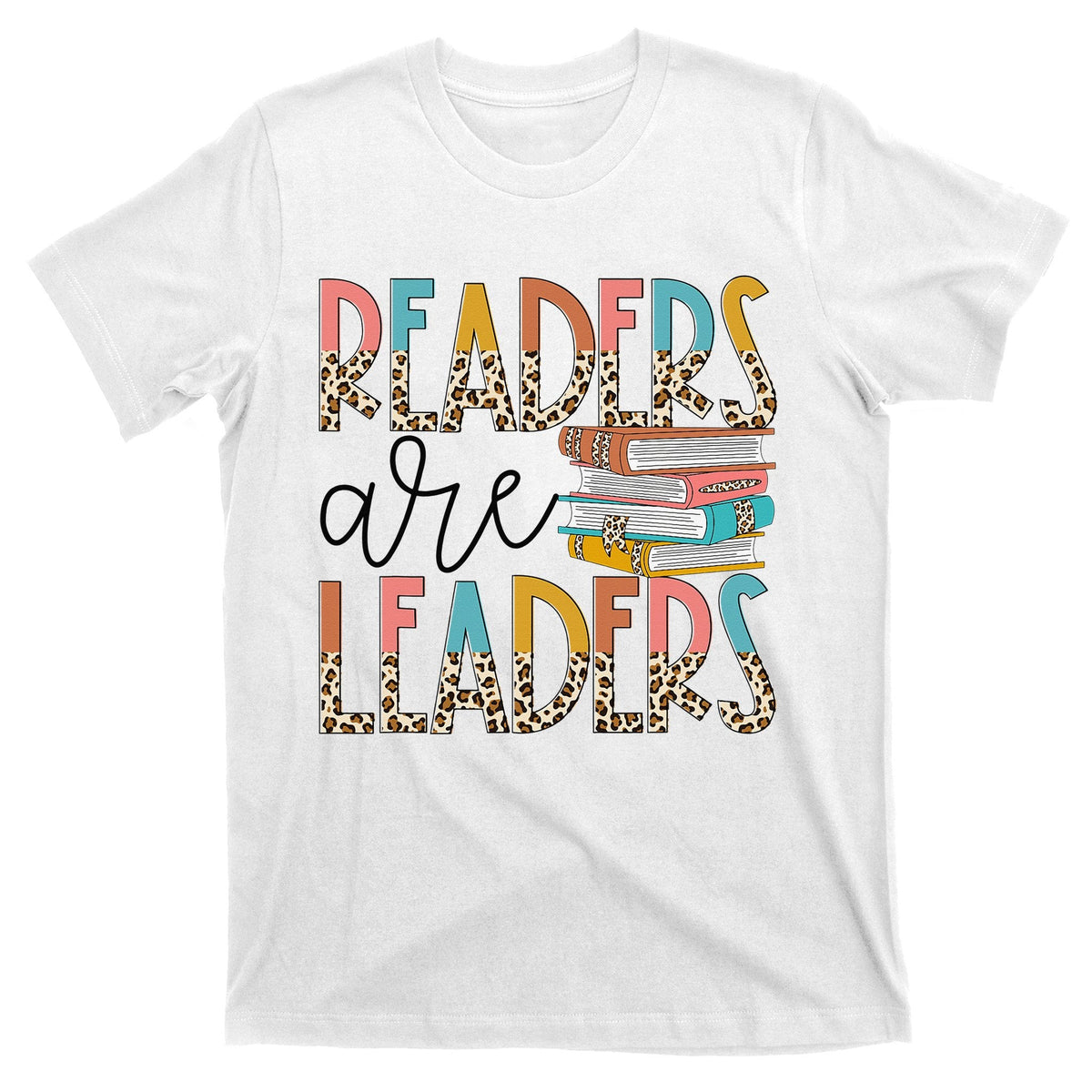 Readers Are Leaders Boho Leopard Book Lover Back To School product image 1