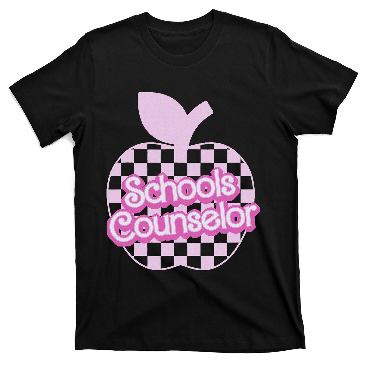 Retro Apple School Counselor Groovy Back To T-Shirt product image 1