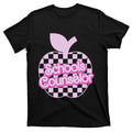 Retro Apple School Counselor Groovy Back To T-Shirt product image 1