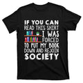 Reading Books Novels Funny T-Shirt product image 1