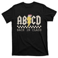 Rock Back To School ABCD In Class Teachers T-Shirt product image 1