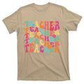 Retro Groovy Teacher Inspirational Happy Back To School product image 1