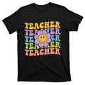 Retro Groovy Teacher Inspirational Colorful Back To School product image 1