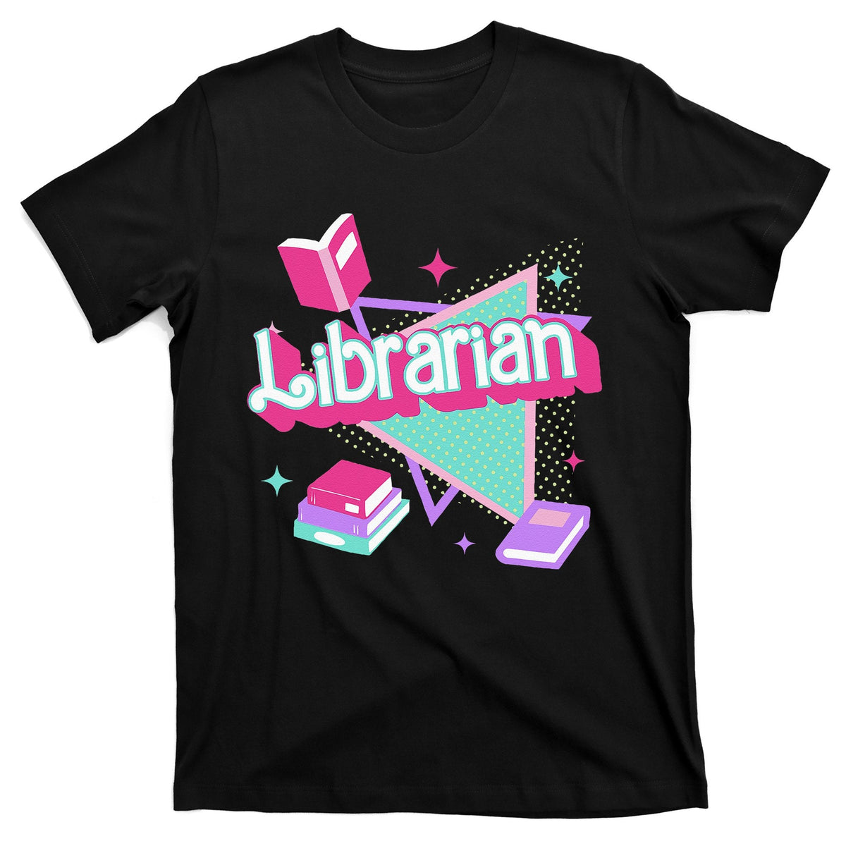 Retro Librarian 90s Library Staff Back To School Reading product image 1