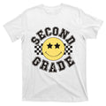 Retro Second Grade Smile Face Back To School Teacher product image 1