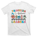 Retro Teaching Future Leaders Teacher Back To School T-Shirt product image 1