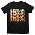 Senior 2025 Class Of Graduation Groovy T-Shirt product image 1