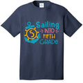 Sailing into 5th Grade Last Day Of School - Back To T-Shirt product image 1