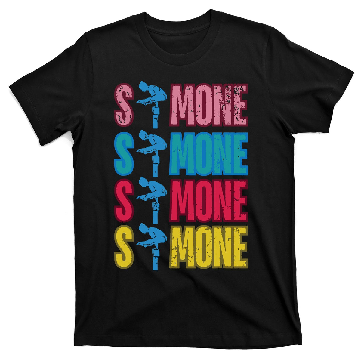 Simone T World Champion Retro T-Shirt product image 1