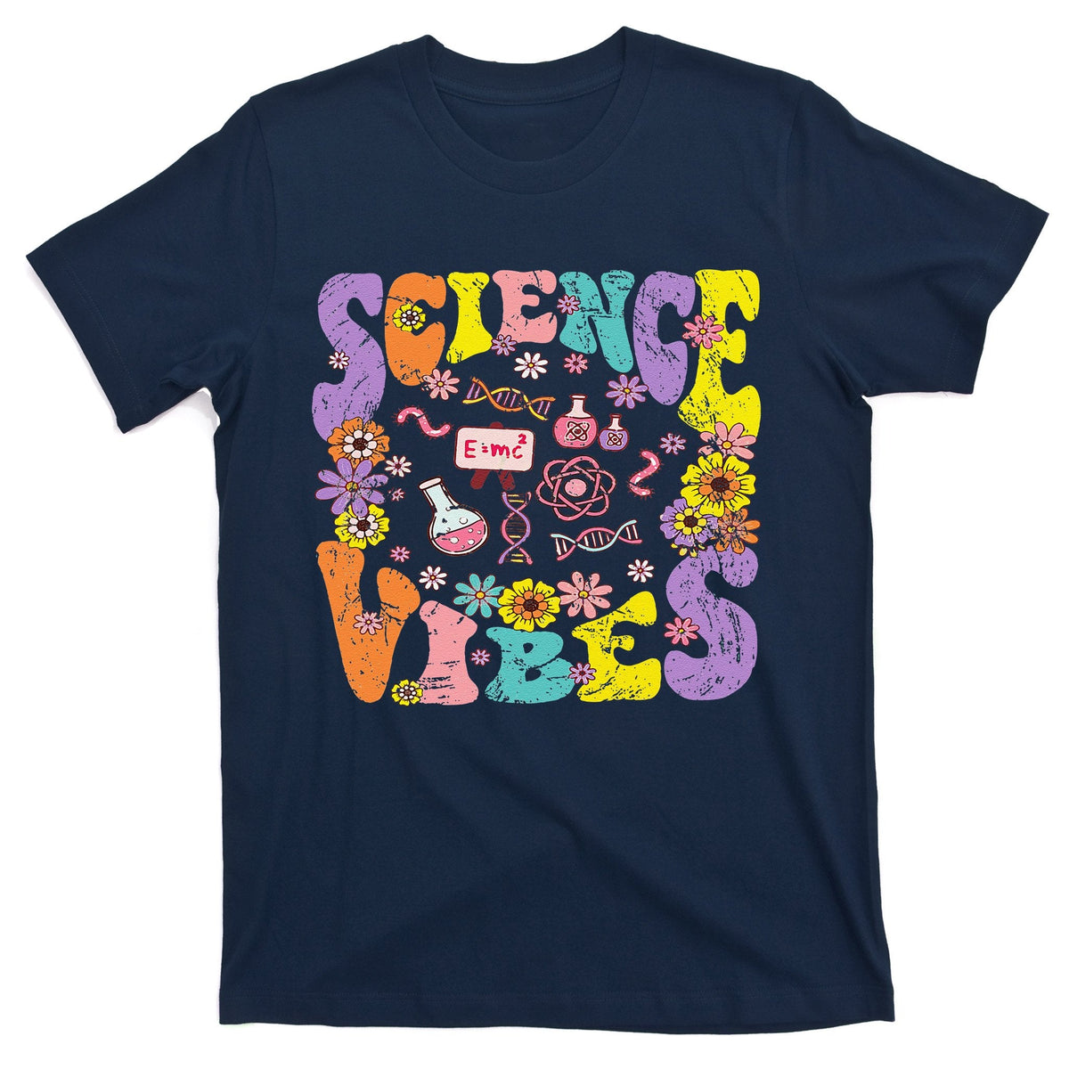 Science Vibes Retro 1st Day Of Back To School Groovy product image 1