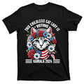 This Childless Cat Lady Is Voting Kamala T-Shirt product image 1