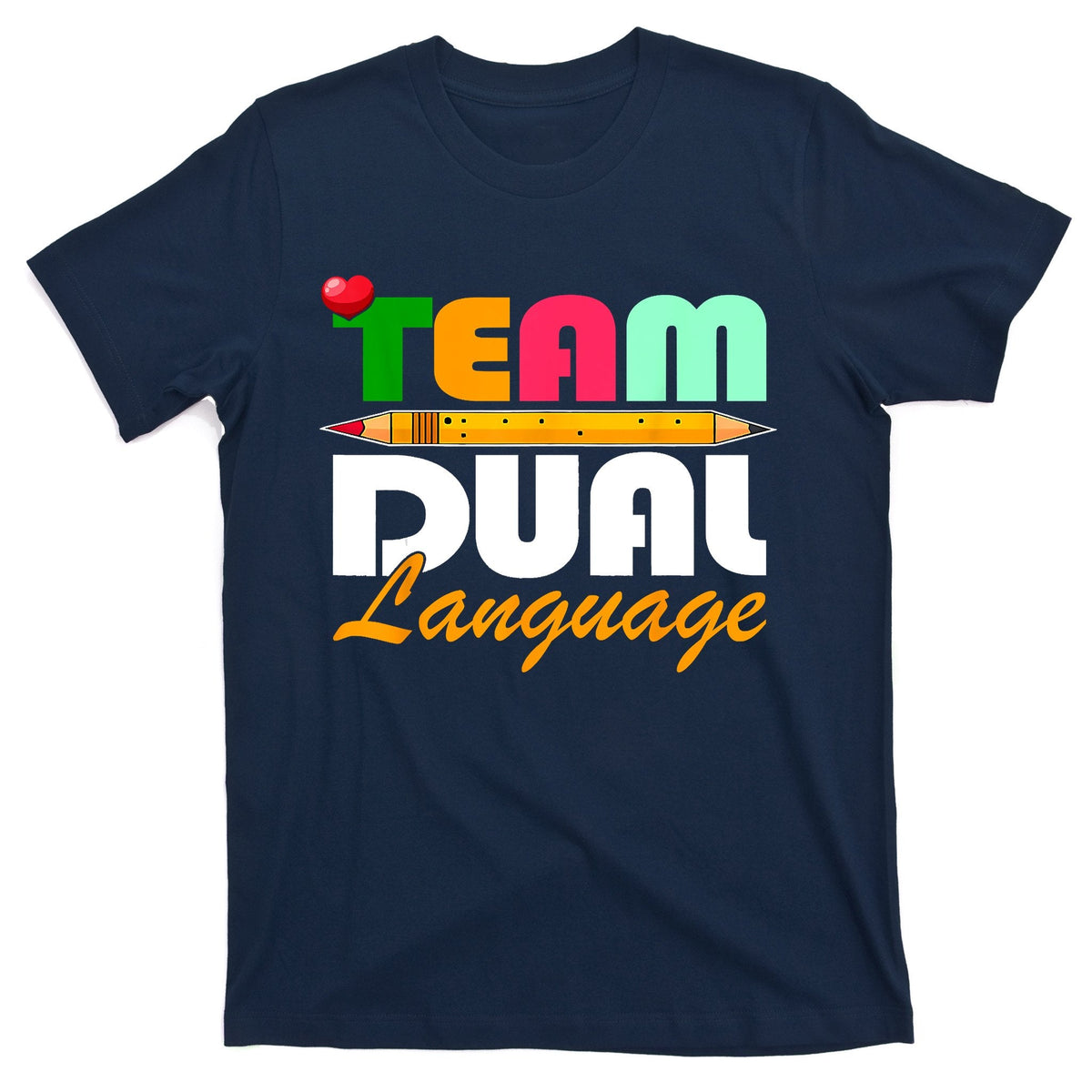 Team Dual Language Teachers Back To School Squad T-Shirt product image 1