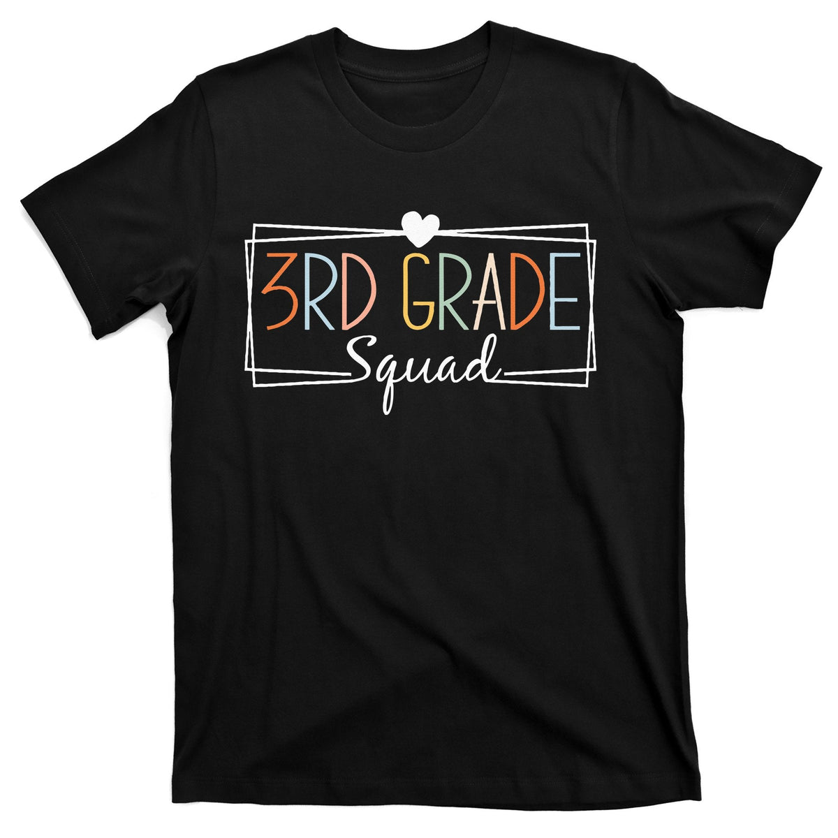 Third Grade Squad Teachers 3rd Back to School T-Shirt product image 1
