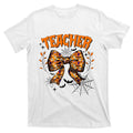 Teacher Halloween Coquette Back To School T-Shirt product image 1