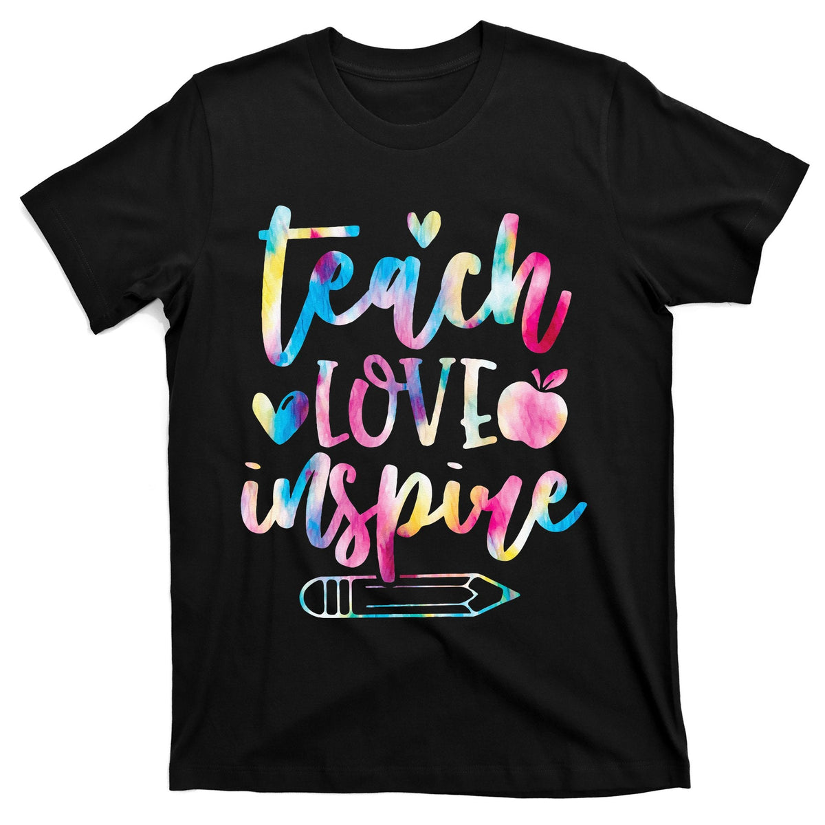 Teach Love Inspire Back to School Teacher T-Shirt product image 1