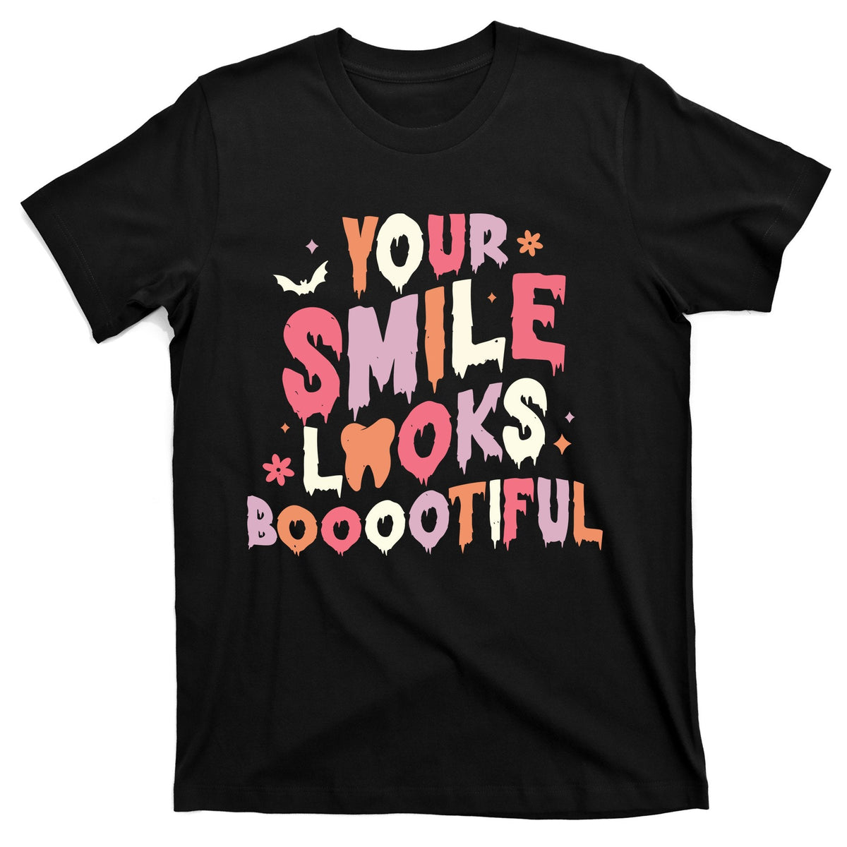 Trick Or Treat Brush Your Teeth Halloween Dentist T-Shirt product image 1