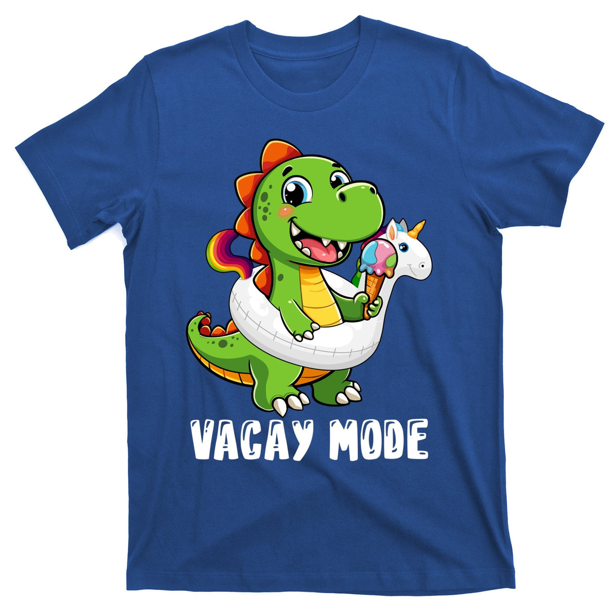 T Rex Unicorn Float Swimming Pool Party Swimmer Vacay Mode product image 1
