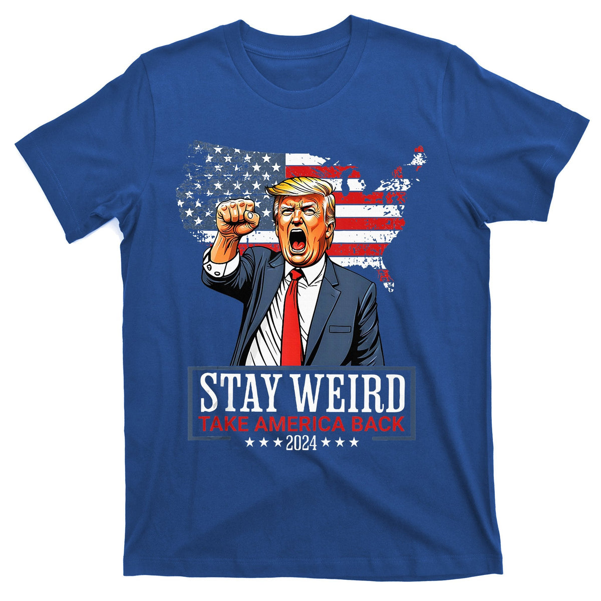 Trump Stay Weird Take America Back 2024 Weirdos Vance Votin product image 1