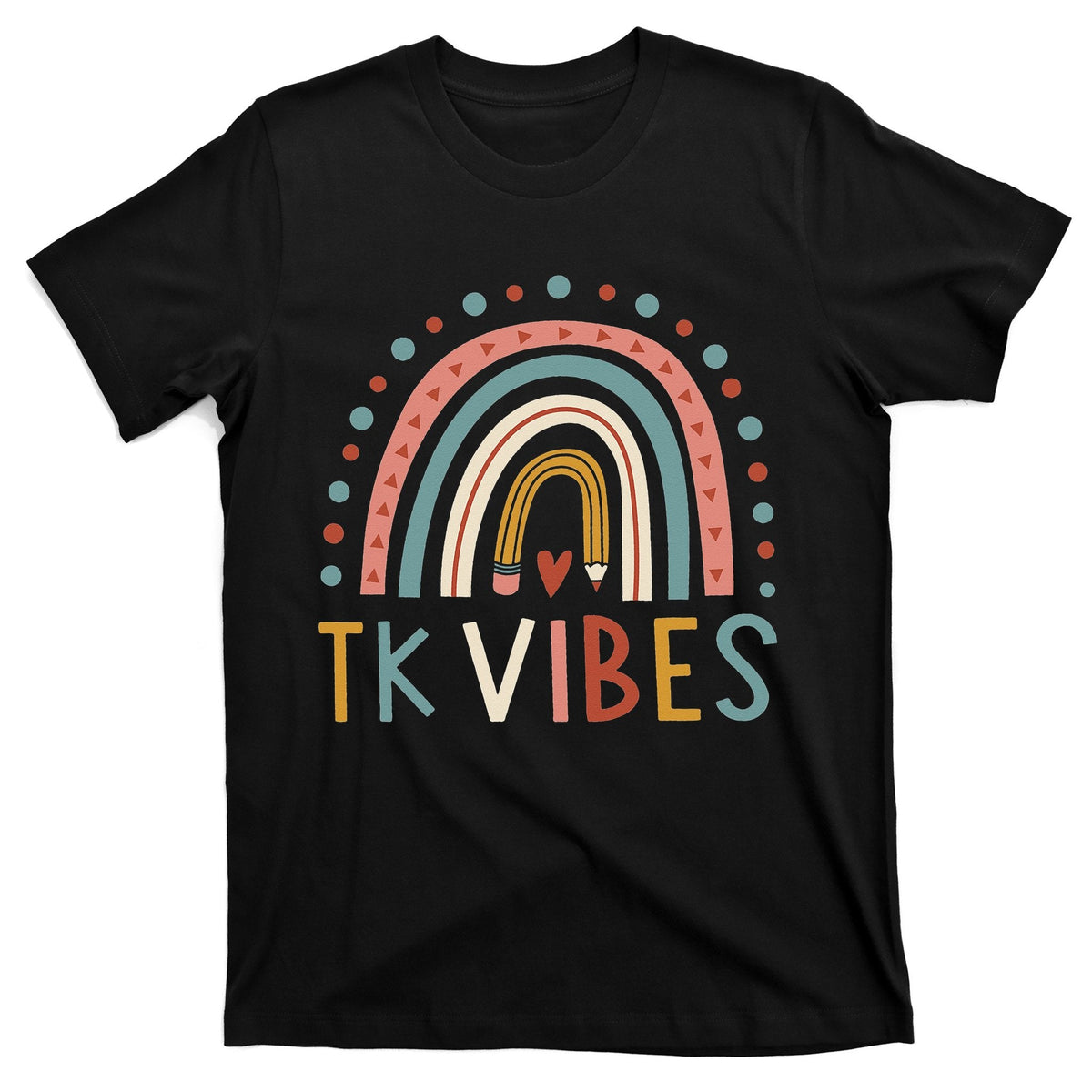 TK Vibes Back To School Student Teacher T-Shirt product image 1