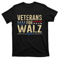Veterans For Walz 2024 Election T-Shirt product image 1