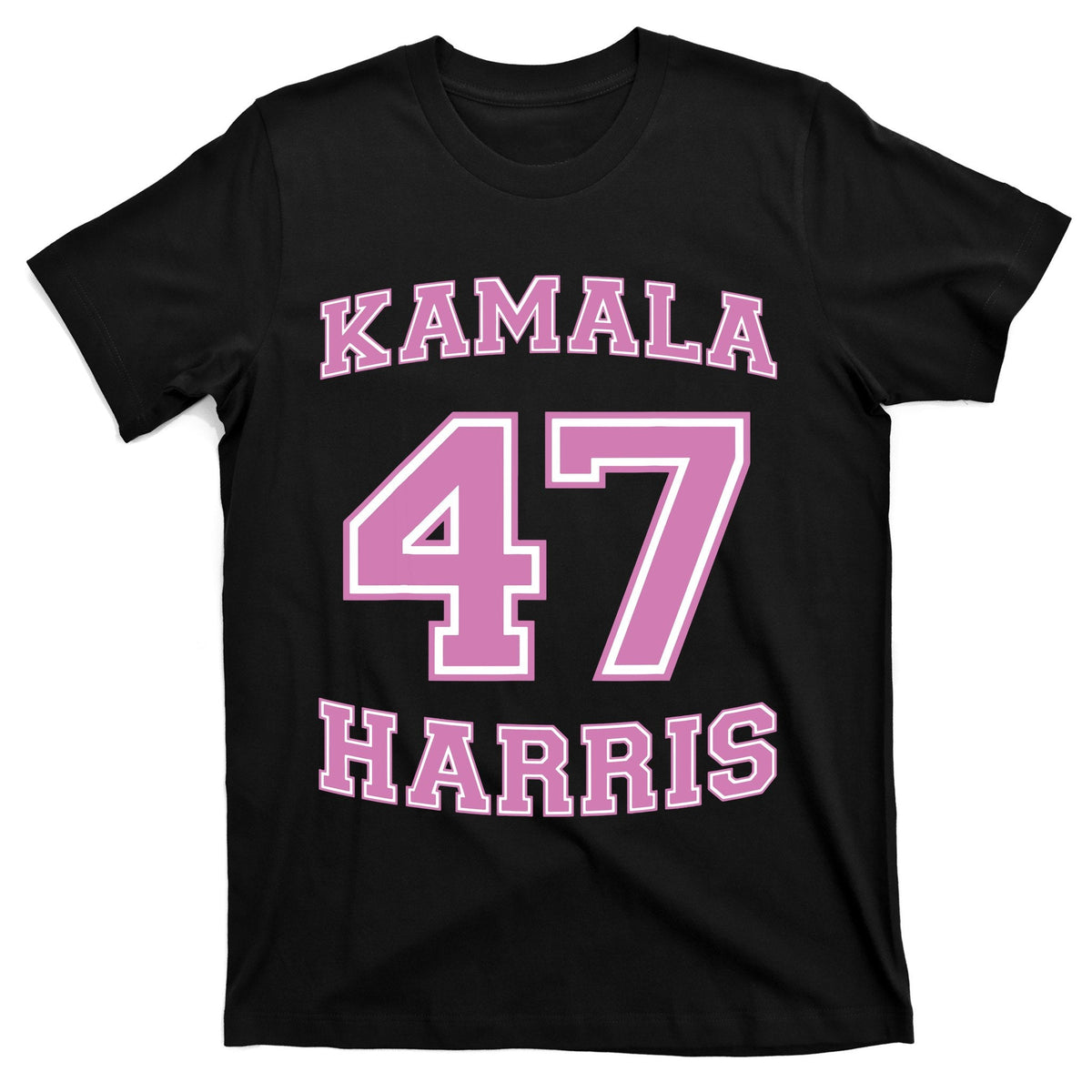 Varsity First Woman President Harris 2024 Kamala 47 T-Shirt product image 1