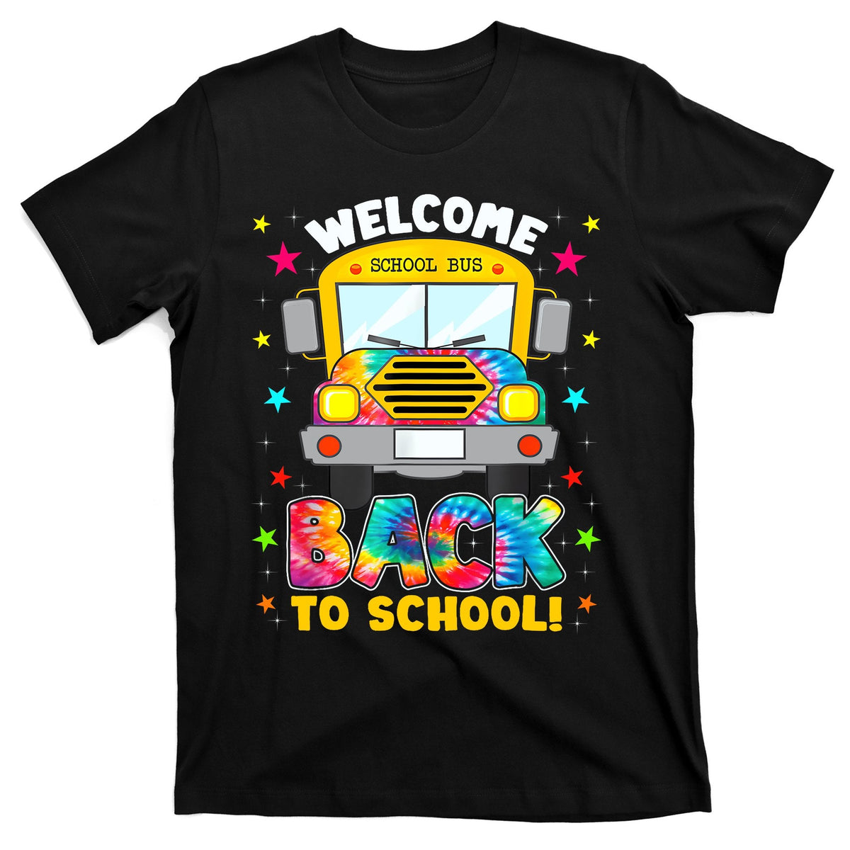 Welcome Back To School Funny Outfit Bus Driver T-Shirt product image 1