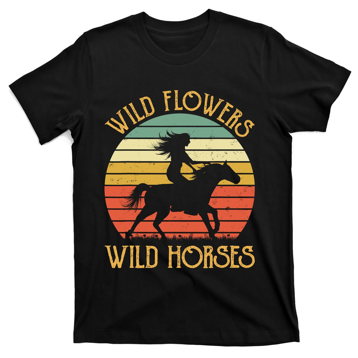 Western Cowgirl Country Music T-Shirt product image 1