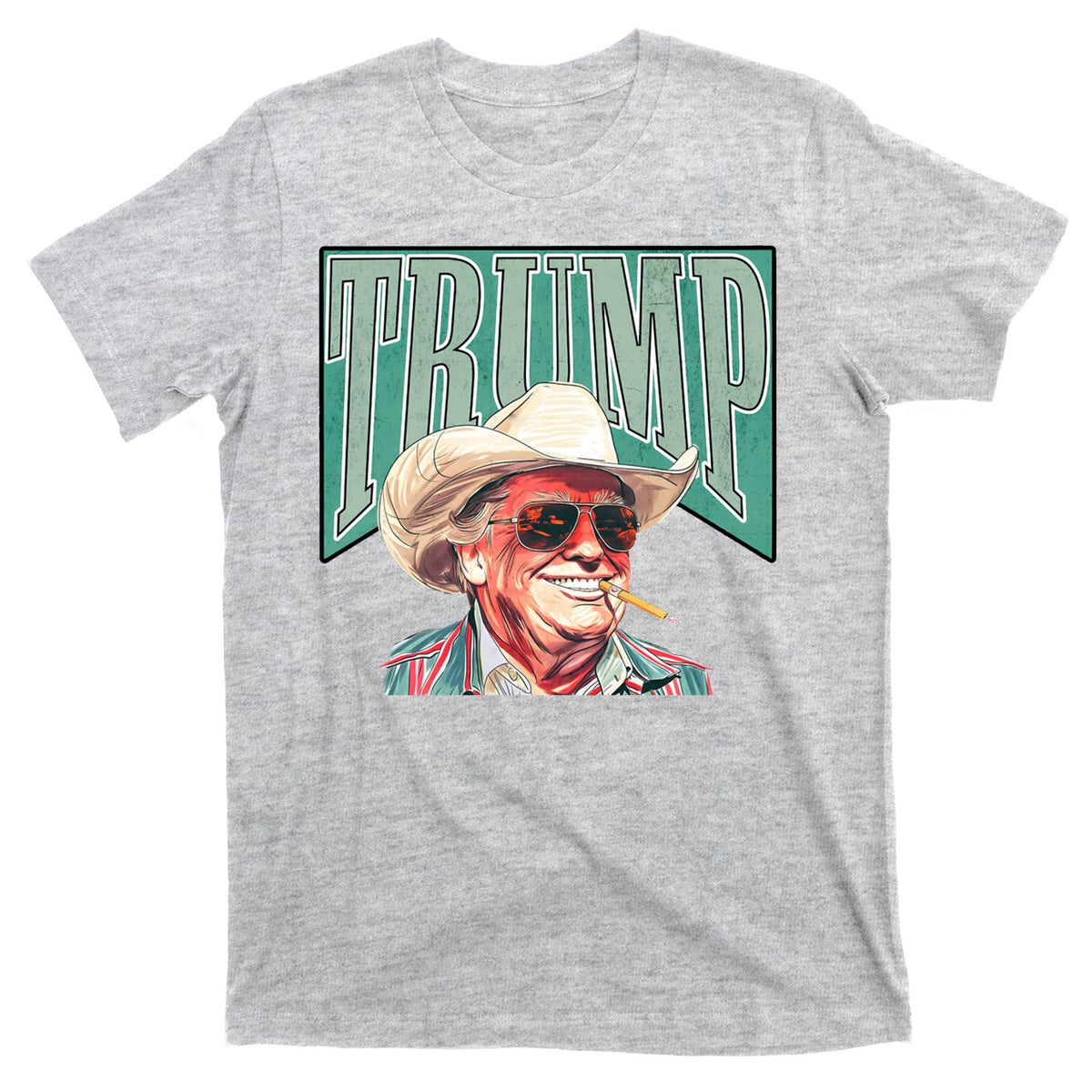 Western Donald Trump Cowboy Maga T-Shirt product image 9