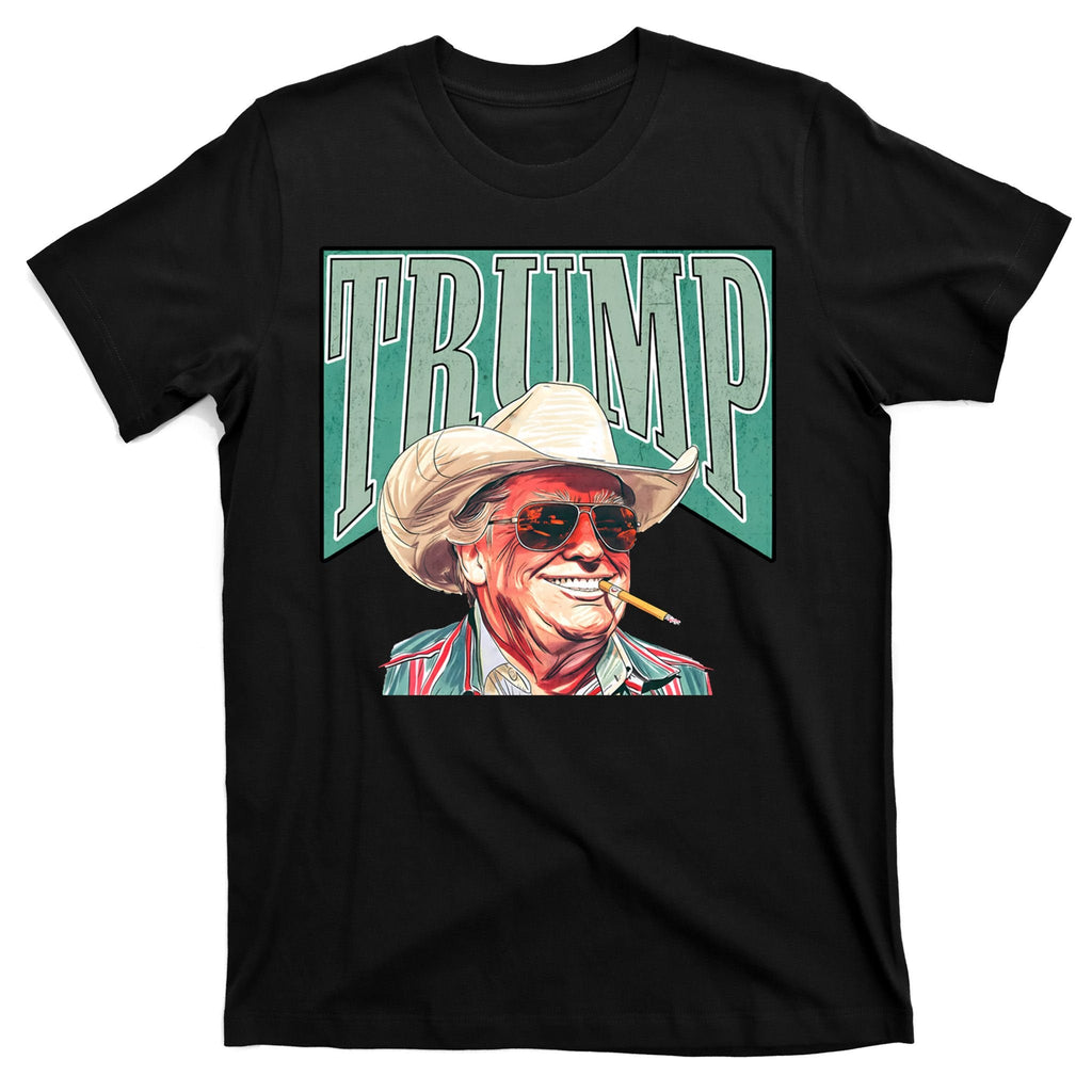 Western Donald Trump Cowboy Maga T-Shirt product image 7