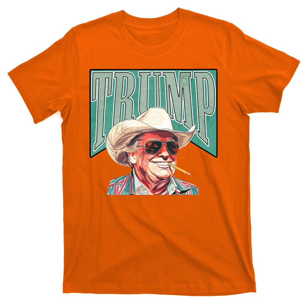 Western Donald Trump Cowboy Maga T-Shirt product image 5