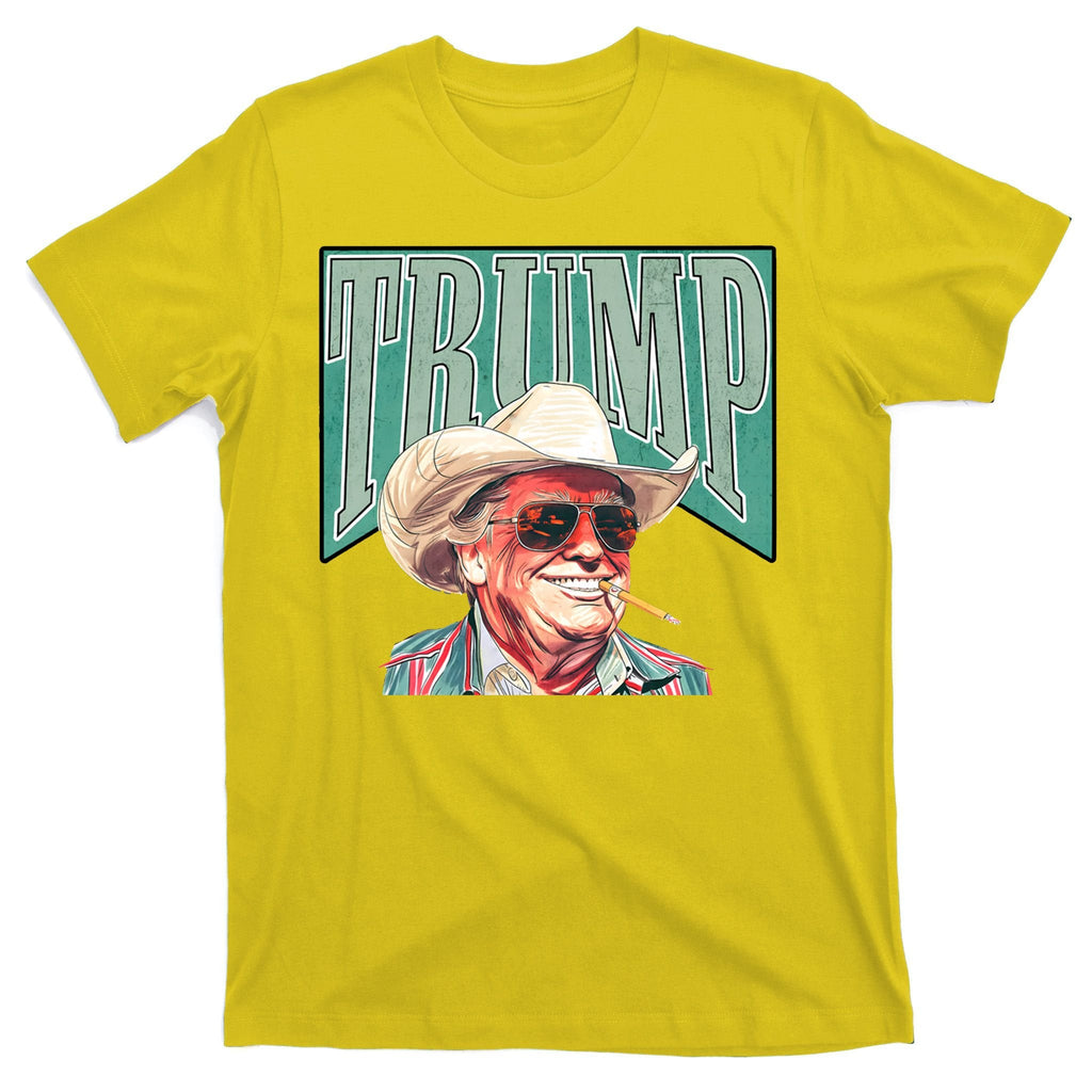 Western Donald Trump Cowboy Maga T-Shirt product image 3