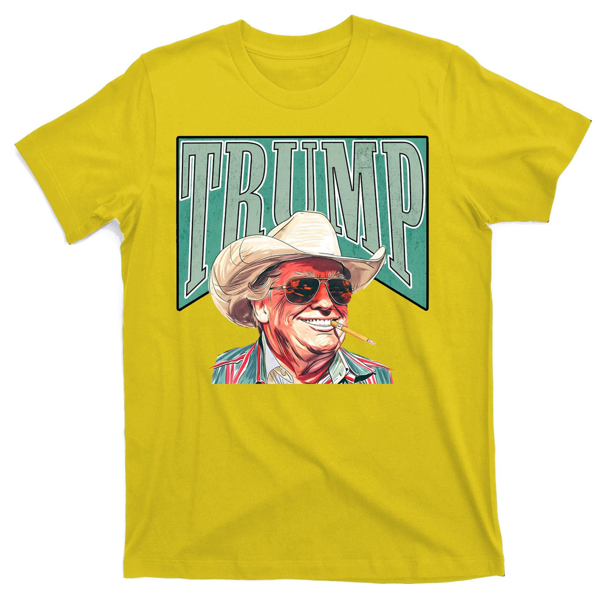 Western Donald Trump Cowboy Maga T-Shirt product image 3