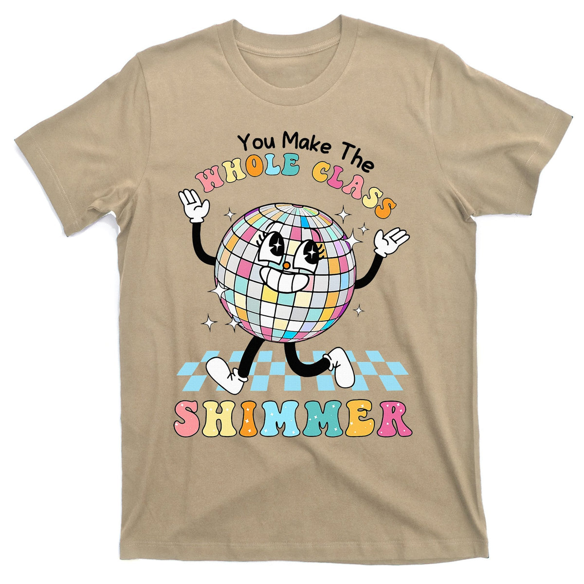 You Make The Whole Class Shimmer Retro Funny Back To School product image 1